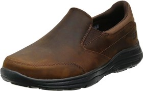 Skechers brown hotsell slip on