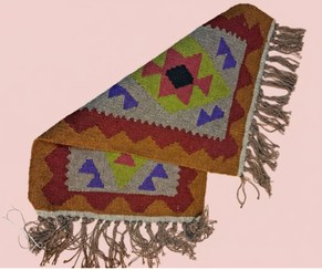 تصویر گلیم دستبافت پشمی با کیفیت کد464 