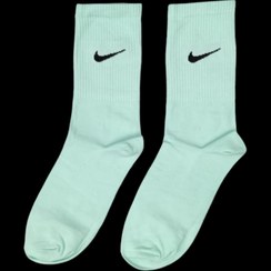 تصویر جوراب ساق دار نایک آبی 