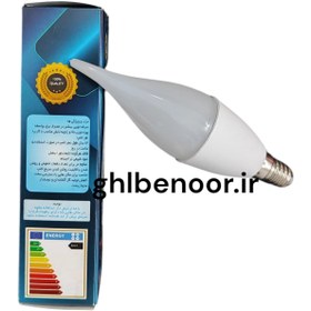 تصویر لامپ اشکی LED ۷ وات نچرال 