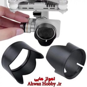 تصویر هود سایه بان آفتاب گیر لنز دوربین فانتوم 3 فانتوم 4 - DJI PHANTOM 3 Camera Lens Sun Hood - فروشگاه رباتیک اهواز هابی | خرید کوادکوپتر، ساخت مولتی روتور 