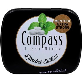 تصویر خوشبوکننده دهان کمپاس اکسترا استرانگ Compass freshmints menthol extra strong 