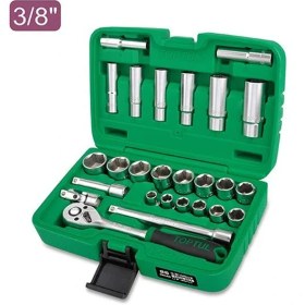 تصویر جعبه بکس تاپ تول مدل GCAI2602 ظرفیت ۲۶ پارچه ۳/۸ اینچ 