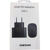 تصویر شارژر دیواری سامسونگ 45 وات مدل USB-C (3 ماه گارانتی) 