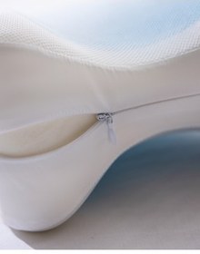 تصویر بالش عملکردی آدری سفید 25X15X25 سانتی متر Madame Coco 