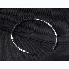 تصویر دستبند نقره B0209 