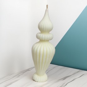تصویر شمع استوانه ای گلدانی - نامحدود 