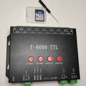 تصویر کنترلر پیکسلی T8000TTL controller t8000 TTL