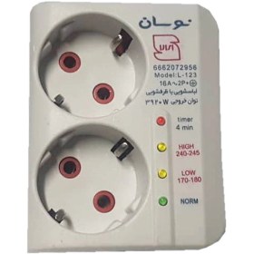 تصویر محافظ ولتاژ نوسان مدل L-123 مناسب لباسشویی و ظرفشویی Electrical & Electronic Protector NAVASAN