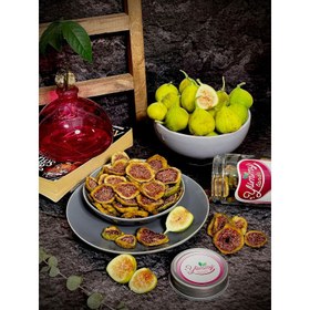 تصویر اسلایس انجیر سبز 