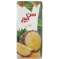 تصویر آبمیوه 200cc سن ایچ با طعم آناناس – بسته 36 عددی 