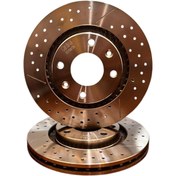 تصویر دیسک ترمز جلو پژو 405 و پژو پارس کاردینال اصلی 