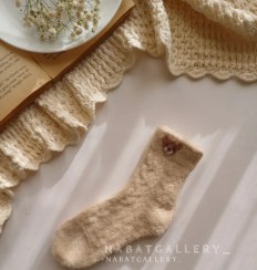 تصویر جوراب بچگانه موهر وارداتی مناسب ۴تا۷ سال برند coco 