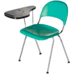 تصویر صندلی آموزشی لوله ای متال پلاست بنیزان (آبکاری) مدل 107C 