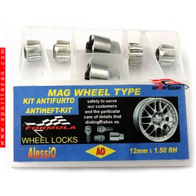 تصویر قفل رینگ چرخ پژو 207 