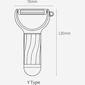 تصویر پوست کن چند منظوره شیائومی Xiaomi Kalar Multi-function Fruit ا Xiaomi Kalar I-Peeler Fruit Xiaomi Kalar I-Peeler Fruit