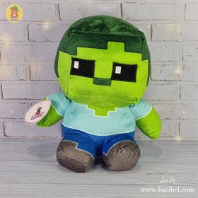 تصویر عروسک پولیشی شخصیت های ماینکرفت- زامبی 