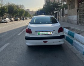 تصویر پژو 206 SD مدل 1395 ا V8 V8