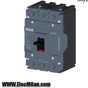 تصویر کلید اتوماتیک 50 آمپر سه پل زیمنس سری 3VJ 
