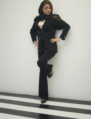 تصویر کت و شلوار دبل شاهی 