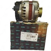 تصویر دینام کامل تیبا، پراید یورو 4 با فولی شیاری 90 آمپر | کروز_Iskra Tiba complete alternator