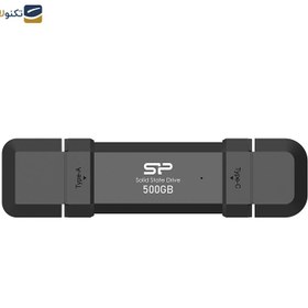 تصویر اس اس دی اکسترنال 500 گیگابایت USB-C سیلیکون پاور مدل DS72 Silicon Power DS72 500GB USB-C External SSD