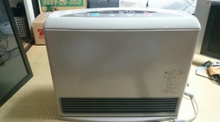 تصویر بخاری گازی ژاپنی 5800 watt T ا Japan fan heater Tokyo gas 5800 watt 2002 Japan fan heater Tokyo gas 5800 watt 2002