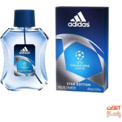 تصویر ادوتویلت مردانه آدیداس مدل UEFA Champion Leage Champion Edition حجم 100 میلی لیتر Adidas UEFA Champion Leage Eau De Toilette For Men 100ml