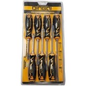 تصویر ست پیچ گوشتی ضربه خور 7 عددی DINGQI 