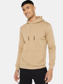 تصویر هودی با فیت معمولی برند only & sons Basic Regular Fit Hoodie