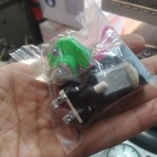 تصویر کیت کاردستی دانش آموزی(لامپ.آرمیچر.جای باطری.کلید.پروانه) 