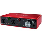 تصویر کارت صدا کارکرده Focusrite Scarlett 4i4 3rd Gen 