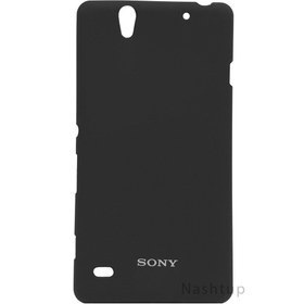 تصویر قاب طرح سيليكونى رنگ مشكى گوشى Sony Xperia C4 Sony Xperia C4 tarh silicon black color phone case