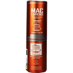 تصویر اسپری بدن مردانه مک لارنو مدل کرید وایکینگ کلون حجم ۲۰۰ میلی لیتر با ماندگاری ۲۴ ساعت 