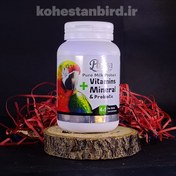 تصویر پودر مکمل مولتی ویتامین و مینرال پرندگان پرسا 
