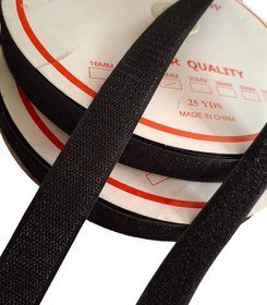 تصویر چسب نر و ماده مشکی دونیم سانتی