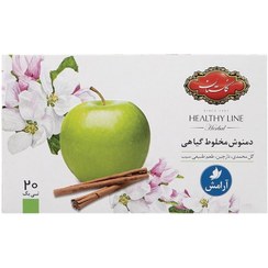 تصویر دمنوش مخلوط گیاهی آرامش گلستان بسته 20 عددی Golestan Apple And Cinnamon Mixed Relaxing Bag Pack Of 20