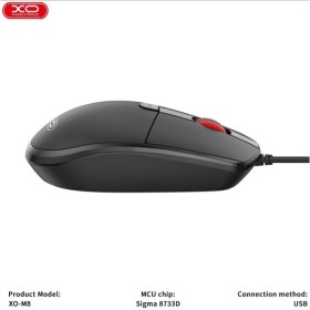 تصویر ماوس سیمی ایکس او مدل XO-M8 XO-M8 Mouse