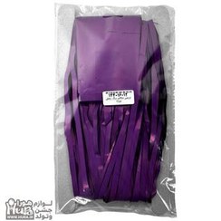 تصویر پرده تزیینی متالایز بنفش 1*2 متر 