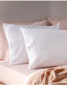 تصویر روبالشی 100 ٪ پنبه 2 را بازیافت کنید سفید Madame Coco 