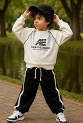 تصویر ست بلوز رگلان و شلوار بگ 