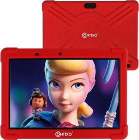 تصویر تبلت یادگیری کودکان Contixo 10 ”K101 Android 9.0 بلوتوث با Looney Tunes دوربین WiFi برای کودکان نوپای کودک کودکان کنترل والدین w / Kid-Proof Case Protective 2GB DDR 16GB Storage (آبی) 