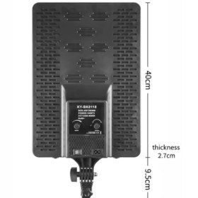 تصویر نور ثابت فلات ky-bk0118 LED LIGHT 