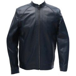 تصویر کت چرم مردانه کاپو 