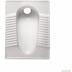 تصویر توالت زمینی مروارید مدل فیروزه گود 