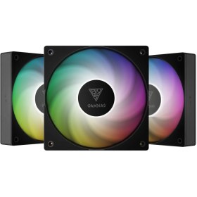 تصویر فن کیس گیمدیاس مدل NOTUS M1-1203 ARGB 