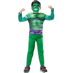 تصویر ست لباس هالک کودکانه مناسب ۳ تا ۱۱ سال 