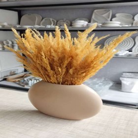 تصویر گل قمیش (دسته حجمی) رنگ طبیعی