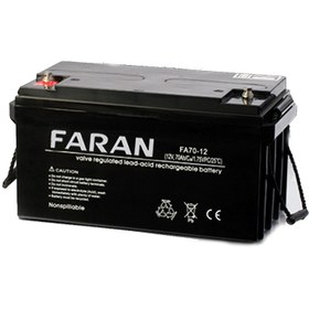 تصویر باتری یو پی اس 12 ولت 70 آمپر فاران Faran 12V 70AH VRLA Battery