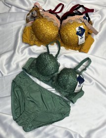 تصویر ست اسفنجی گیپور دار 